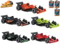 Roadblasters formule 7,5cm kov volný chod 8barev na kartě Roadblasters formule 7,5cm kov volný chod 8barev na kartě