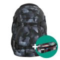 Školní batoh coocazoo MATE, Grey Rocks, certifikát AGR