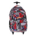 Školní batoh na kolečkách - Spider Man COMIC