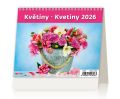 Stolní kalendář 2026 MiniMax Květiny/Květiny