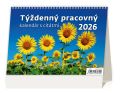 Stolní kalendář 2026 Týdenní pracovní kalendář s citáty