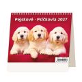 Stolový kalendár 2027 MiniMax Pejskové/Psíčkovia