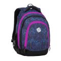 Studentský batoh SUPERNOVA 8 A BLACK/BLUE/PINK