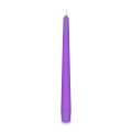 Svíčka kónická světle fialová Ø23 x 245 mm [10 ks]