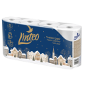Toaletní papír Linteo DEN & NOC 8 rolí (3 vrstvý) bílý