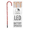 Vánoční lízátko s LED světlem k zapíchnutí do země 74 cm