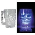 Fiestas Guirca Sklenice lebka se světlem 500 ml 10x14 cm Fiestas Guirca Sklenice lebka se světlem 500 ml 10x14 cm