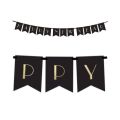 PartyDeco Girlanda Happy New Year 170 cm