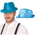 Fiestas Guirca Klobouk modrý s flitry