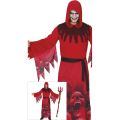 Fiestas Guirca Halloween kostým Rudá smrtka
