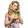 Boland LED kelímek Ananas s brčkem (50 cl) Boland LED kelímek Ananas s brčkem (50 cl)