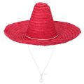 Boland Mexické sombréro Puebla červené