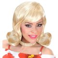 Paruka dámská blond 60s léta