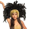 Boland Velká čelenka Samba z peří zlatá