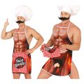 Fiestas Guirca Vtipná kuchařská zástěra s překvapením