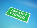 Samolepka 682 ÚNIKOVÝ VÝCHOD