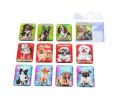 Magnet skleněný pes mix W056027