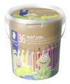 Barevné pastelky Noris Junior, 36 pastelek, 3v1, STAEDTLER 140 C36