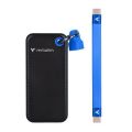 Externí disk Pocket SSD, černá/modrá, 1 TB, USB 3.2 Gen2, VERBATIM 32191