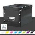 Krabice Click & Store, černá, velká, čtvercová, LEITZ