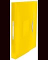 Aktovka s držadlem a 6 přihrádkami, Vivida žlutá, A4, plast, ESSELTE