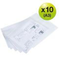 Spisové desky s drukem Eco, transparentní, A3, PP, 10 ks/balení, RAPESCO 1817 ,balení 10 ks