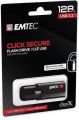 USB flash disk B120 Click Secure, 128GB, USB 3.2, šifrované, EMTEC ECMMD128GB123