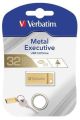 32GB USB flash disk Executive Metal, USB 3.0, VERBATIM