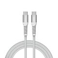 USB kabel, šedá, USB-C / USB-C, 1,2 m, 100W, magnetický, VERBATIM 31854