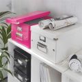 Univerzální krabice Click&Store, růžová, A4, LEITZ