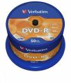 DVD-R 4,7GB, 16x, AZO, Verbatim, 50-cake ,balení 50 ks