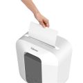 Skartovací stroj Powershred LX25, bílá, křížový řez, 6 listů, FELLOWES 100109815