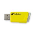 USB flash disk Store n Click, červená, modrá, žlutá, 3 ks x 16GB, USB 3.2, 80/25MB/sec, VERBATIM 4 ,balení 3 ks