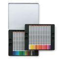 Akvarelové pastelky Karat, sada, kovová krabička, 36 barev, STAEDTLER