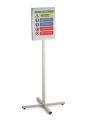 Informační stojan INFO STAND OUTDOOR, antracitově-šedá, A3, DURABLE 502957