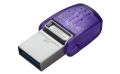 USB flash disk DT MicroDuo 3C, 128GB, USB 3.2, USB/USB-C, KINGSTON DTDUO3CG3/128GB