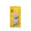 Magnet, černá, 2 různé tvary, LEGO 40101733