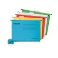 Zesílené závěsné desky Classic, mix barev, A4, recyklovaný karton, ESSELTE ,balení 10 ks
