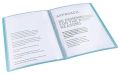 Katalogová kniha Colour` Ice, modrá, 40 kapes, A4, ESSELTE
