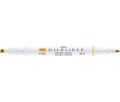 Zvýrazňovač Mildliner Warm, zlatá, oboustranný, 1,0-3,5 mm, ZEBRA 78350
