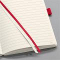 Exkluzivní zápisník Conceptum, červená, A5, linkovaný, 97 listů, měkké desky, SIGEL CO325