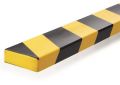 Ochranný povrchový profil S20, žlutá-černá, samolepicí, 5 ks/balení, DURABLE 1108130 ,balení 5 ks