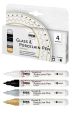 Sada fixů na porcelán GLAMOUR 5 barev, Hobby Line, KREUL
