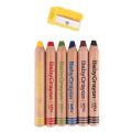 Barevné pastelky Baby Crayon, 6 barev, maxi, 3v1, s ořezávátkem, APLI 20635 Barevné pastelky Baby Crayon, 6 barev, maxi, 3v1, s ořezávátkem, APLI 20635