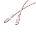USB kabel, růžová, USB-C / USB-C, 1,2 m, 100W, magnetický, VERBATIM 31857
