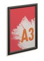 Rám na plakáty, černá, A3, hliníkový rám, DURABLE 479701
