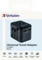 Cestovní adaptér UTA-01, univerzální, 2x USB, VERBATIM 49543