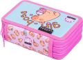 Penál Lollipop Capybara, třípatrový, na zip, LIZZYSULI 7210044000 Penál Lollipop Capybara, třípatrový, na zip, LIZZYSULI 7210044000
