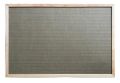 Korková tabule, oboustranná (korek/ textil), 30 x 40 cm, dřevěný rám, VICTORIA VISUAL