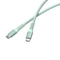 USB kabel, zelená, USB-C / USB-C, 1,2 m, 60W, magnetický, VERBATIM 31864